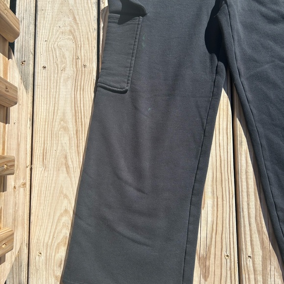 Gilly Hicks Black cotton cargo sweatpants with elastic waistband Size Small Flaw - Picture 4 of 16